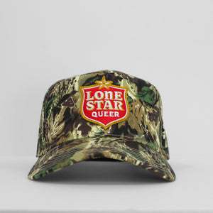 Camo Lonestar Queer shield cap